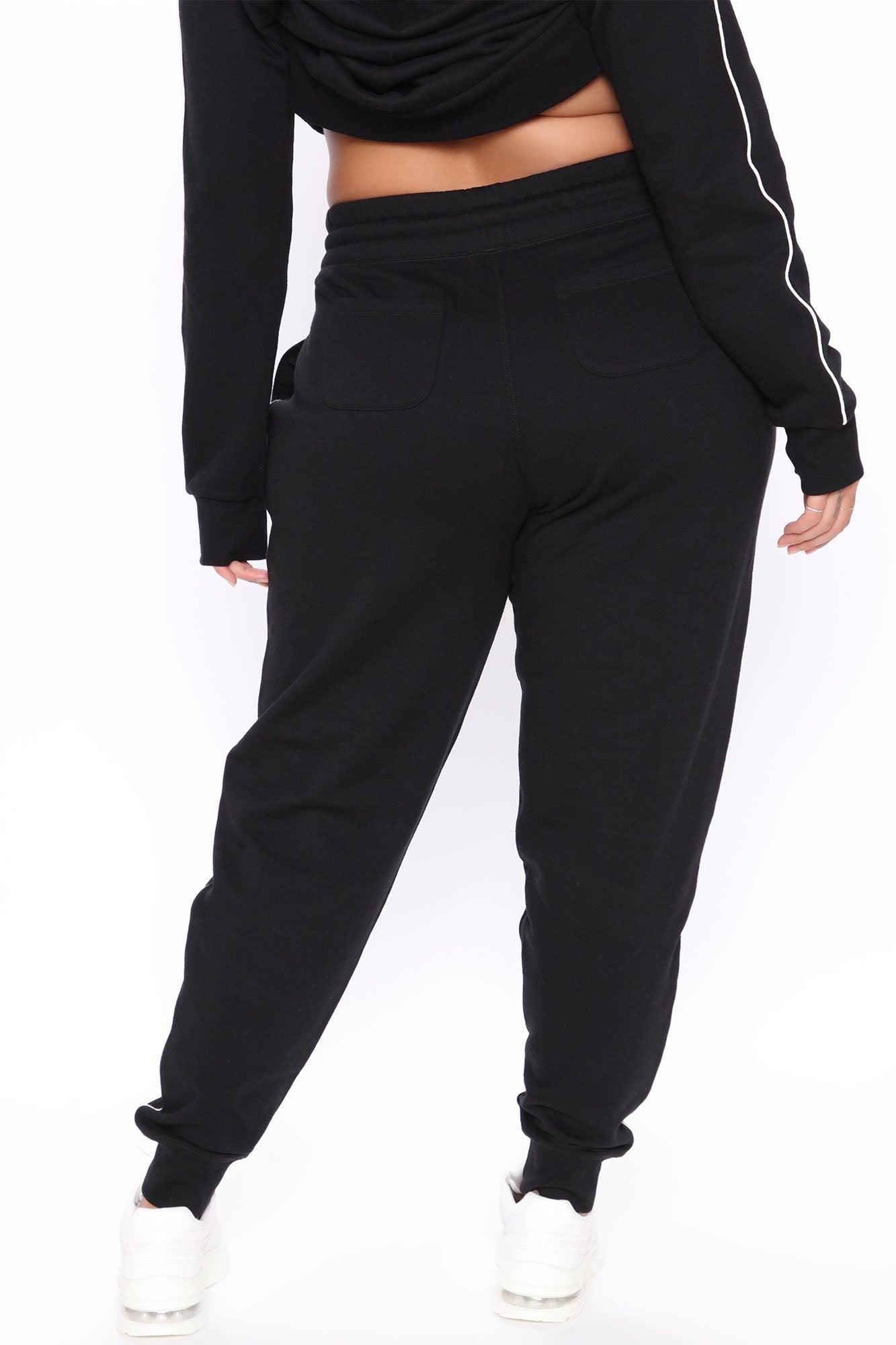 Tennis And Chill Fleece Jogger - Black Product Image