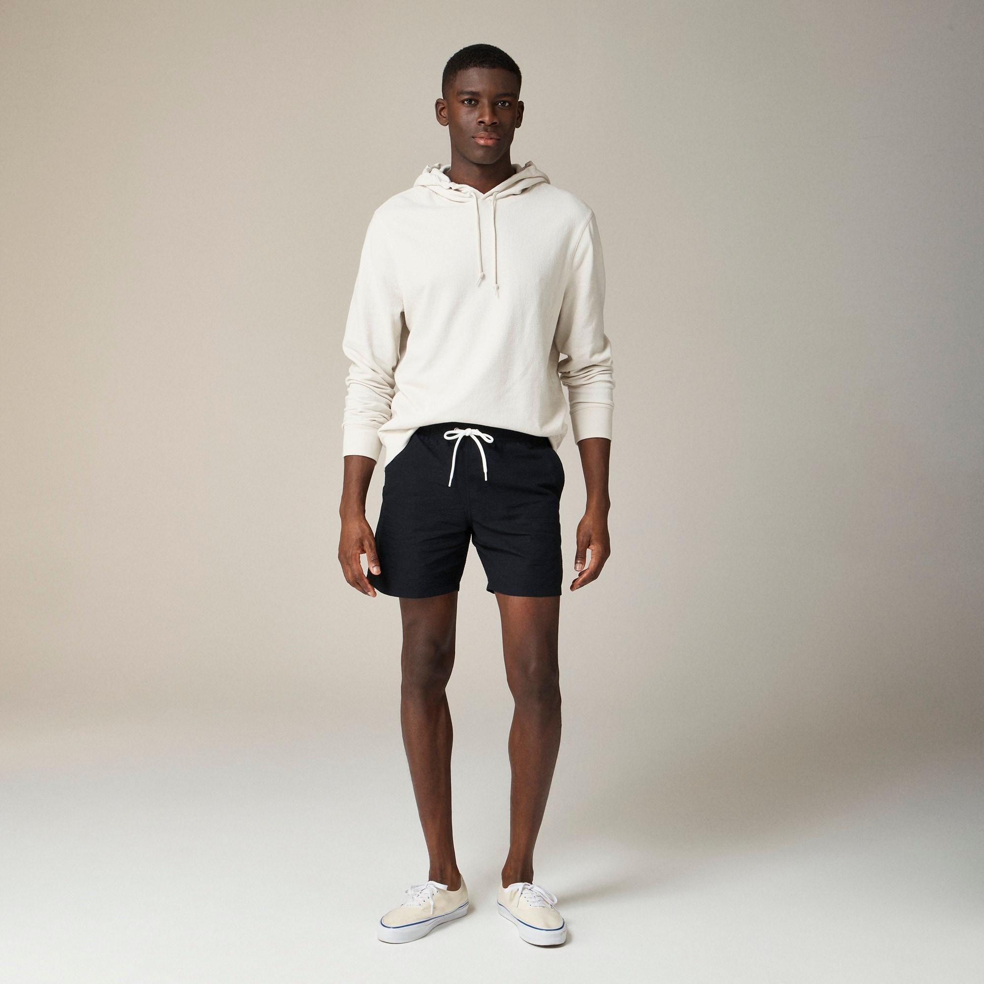 6'' stretch swim trunk in seersucker Product Image