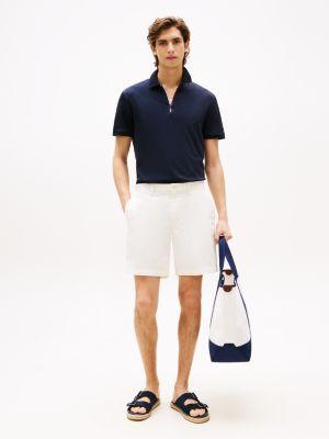 Regular Fit Interlock Zip Polo Product Image