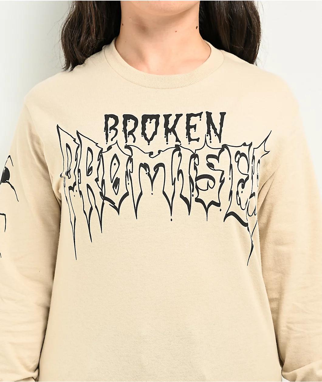 Broken Promises Arachnid Sand Long Sleeve T-Shirt Product Image