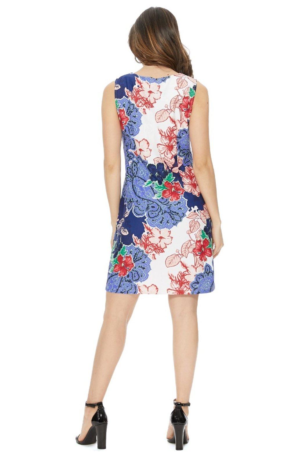 Navy/white Shift Dress Product Image