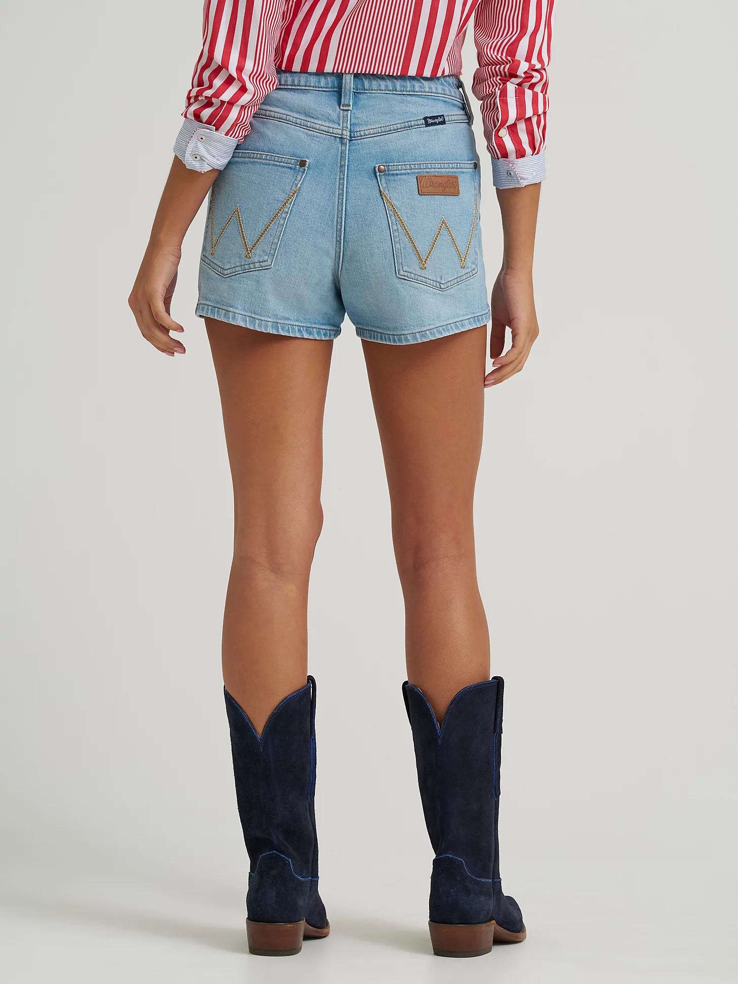 Women's Wrangler Retro® Mae Mid Rise Short | Women's SHORTS & SKIRTS | Wrangler® Product Image