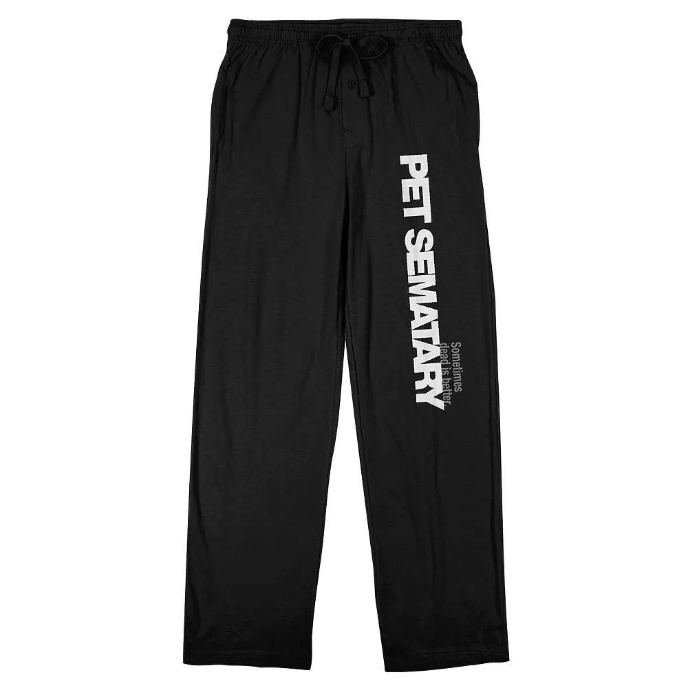 Men's Pet Sematary Logo Pajama Pants,  Product Image