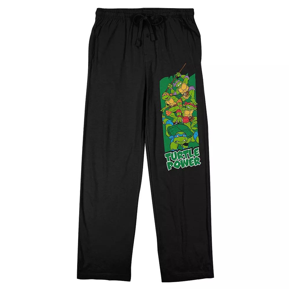 Men's Teenage Mutant Ninja Turtles Turtle Power Pajama Pants,  Product Image