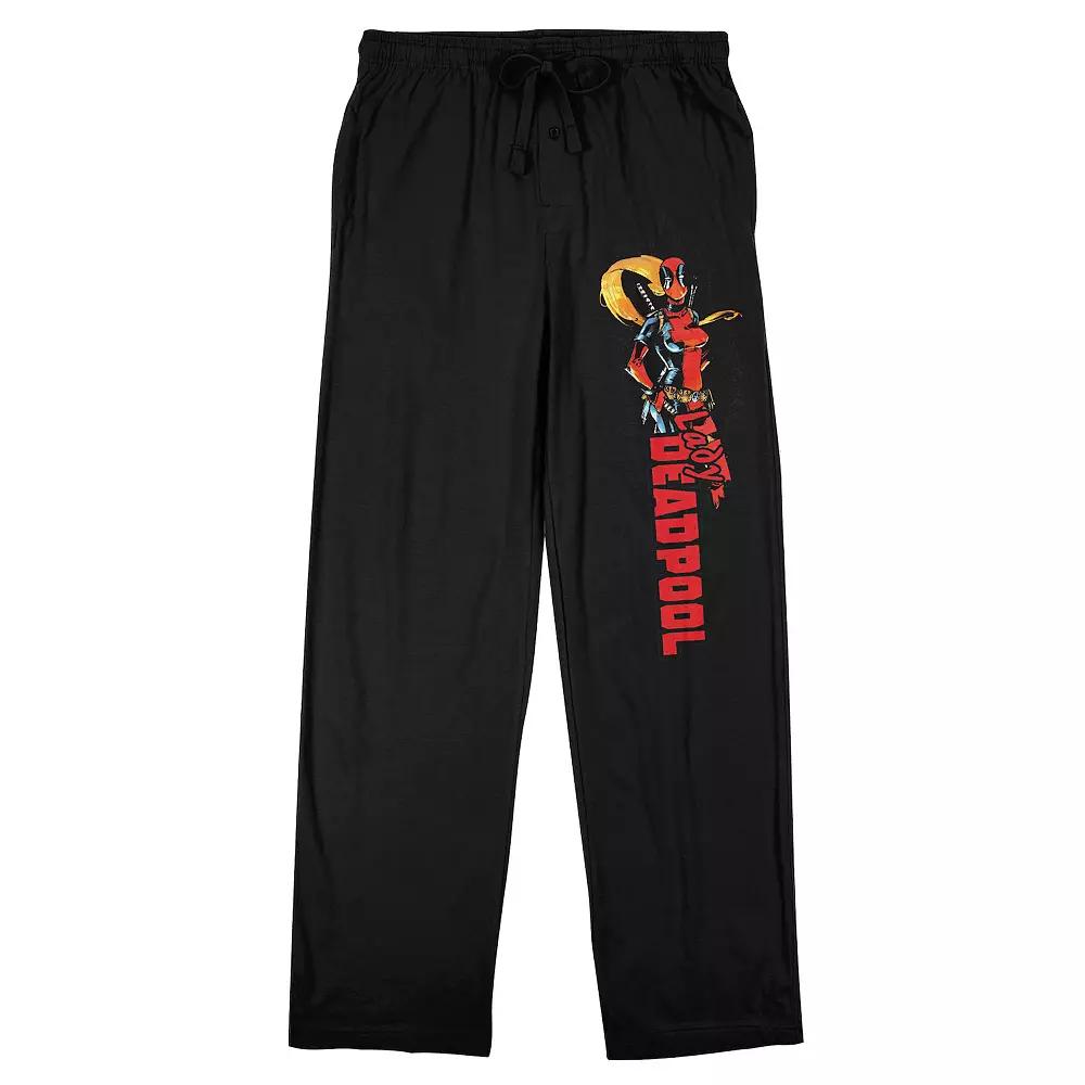 Men's Lady Deadpool Pajama Pants,  Product Image