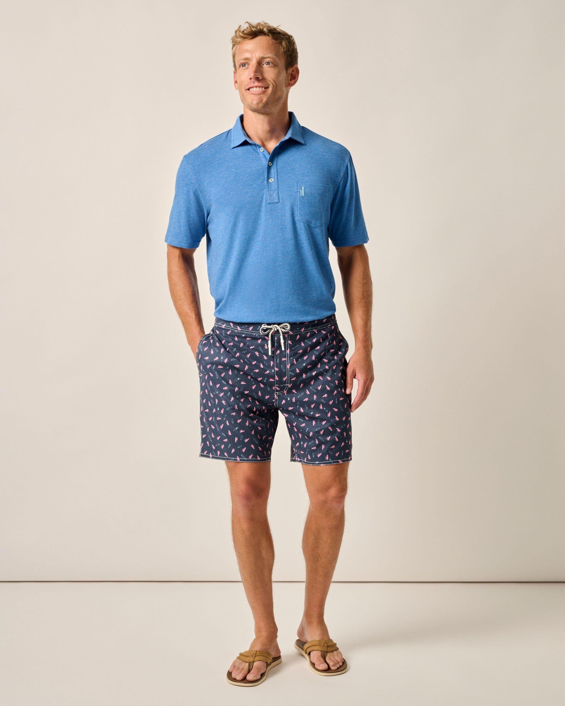 The Half Elastic 7" Surf Shorts Male Product Image