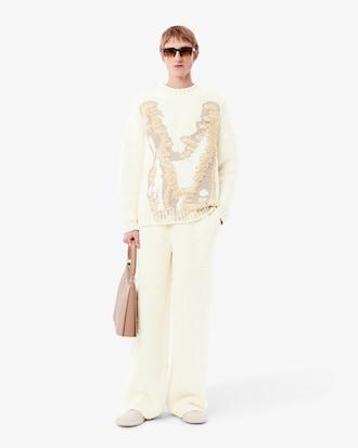 Runway Jacquard Crocodile Sweater Product Image