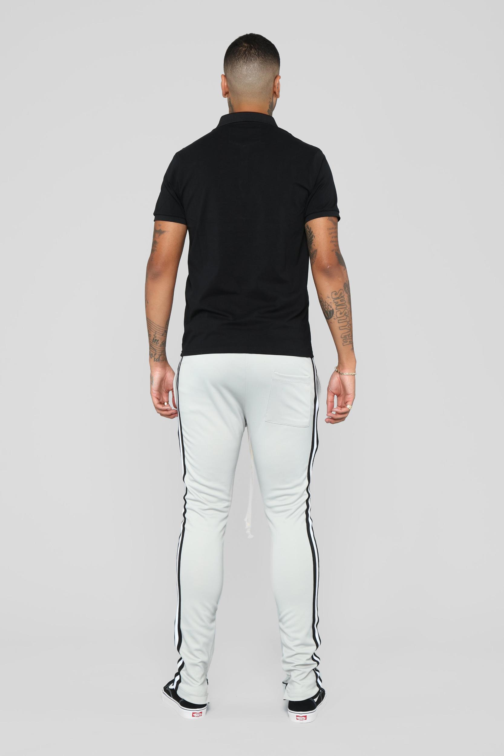 Breezy Short Sleeve Polo - Black Product Image