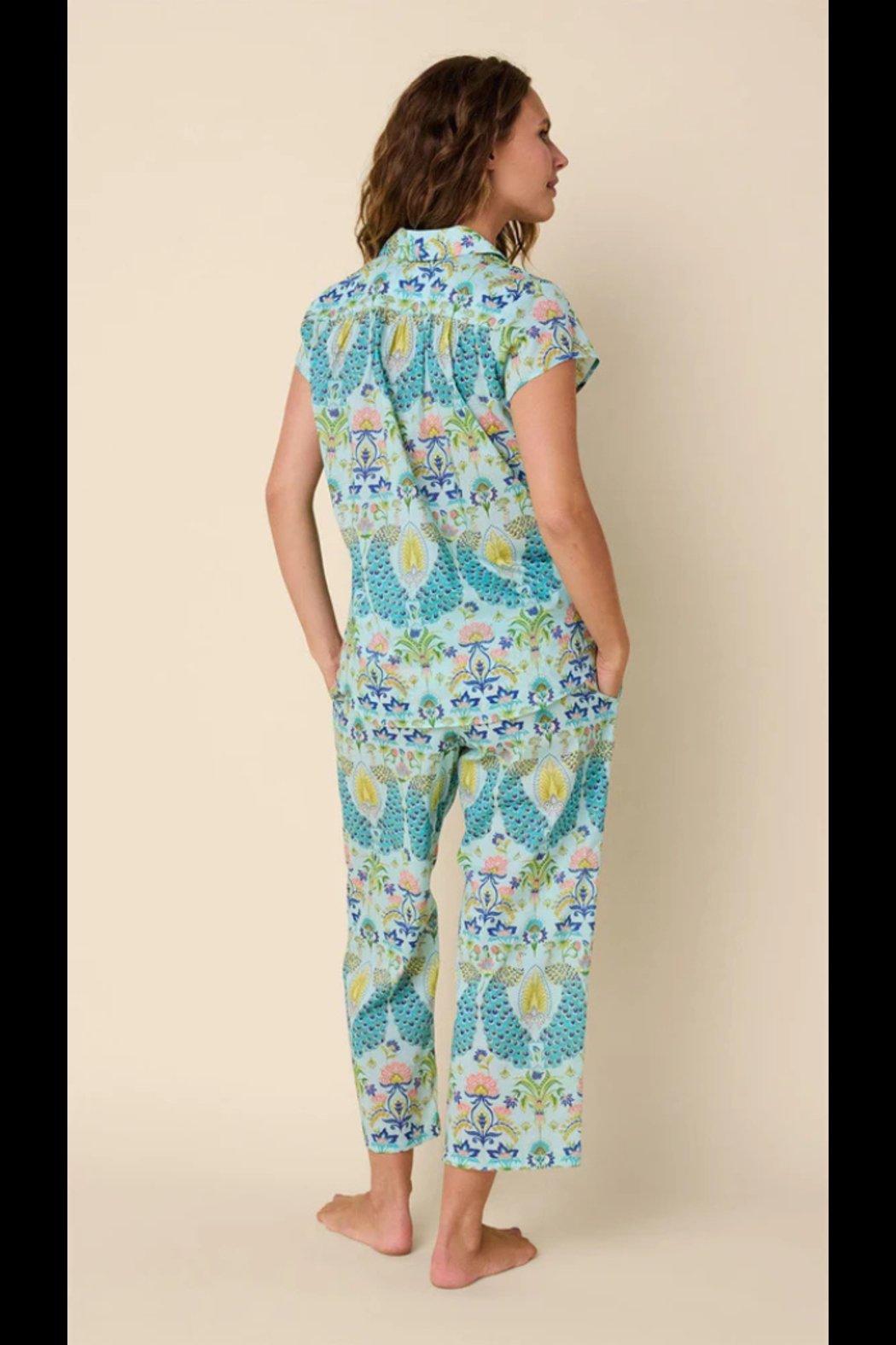 Peacock Voile Capri Product Image