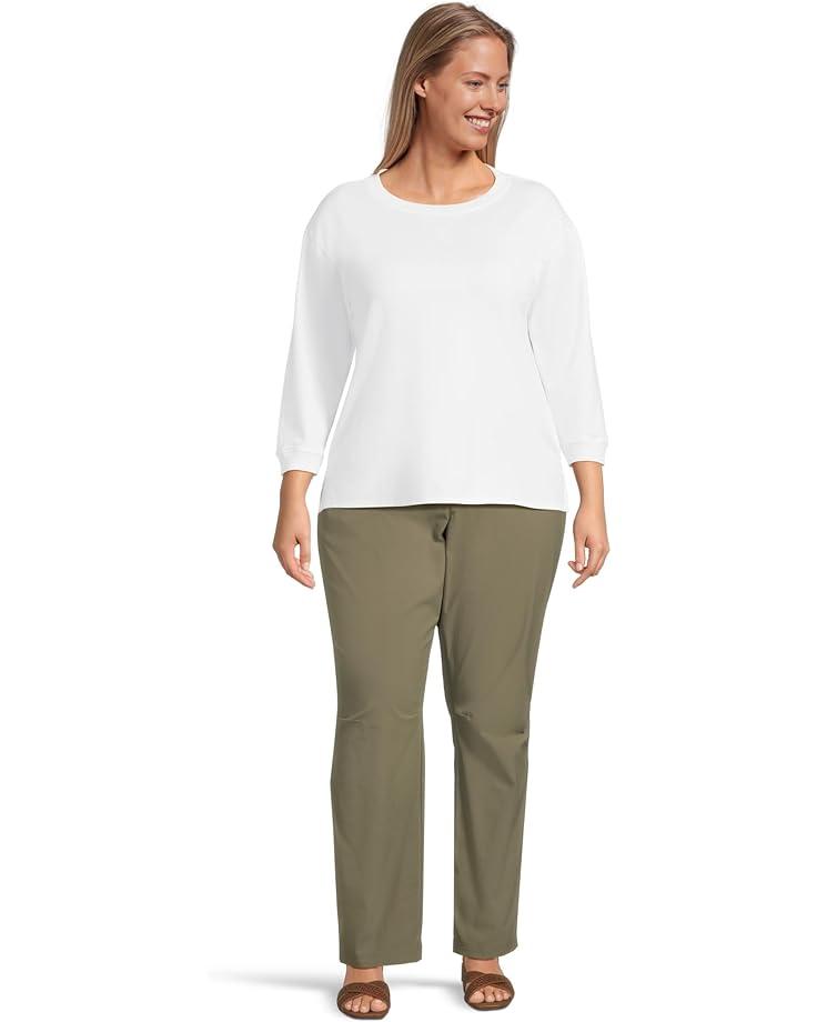 Women's Mod-o-doc 3/4 Sleeve Hi-Lo Tunic with Side Slits Product Image