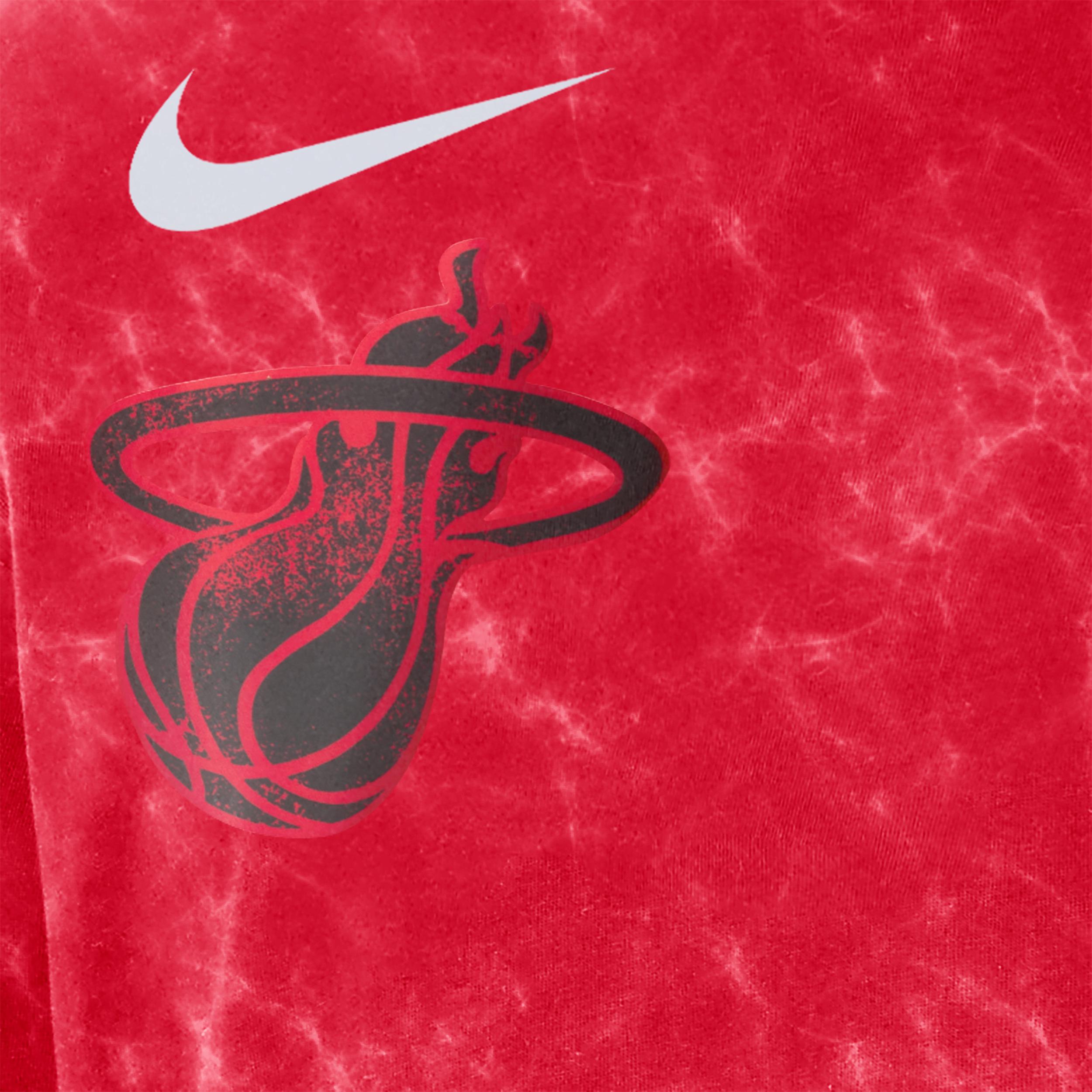 Miami Heat Courtside City Edition Men's Nike NBA Max90 Long-Sleeve T-Shirt Product Image