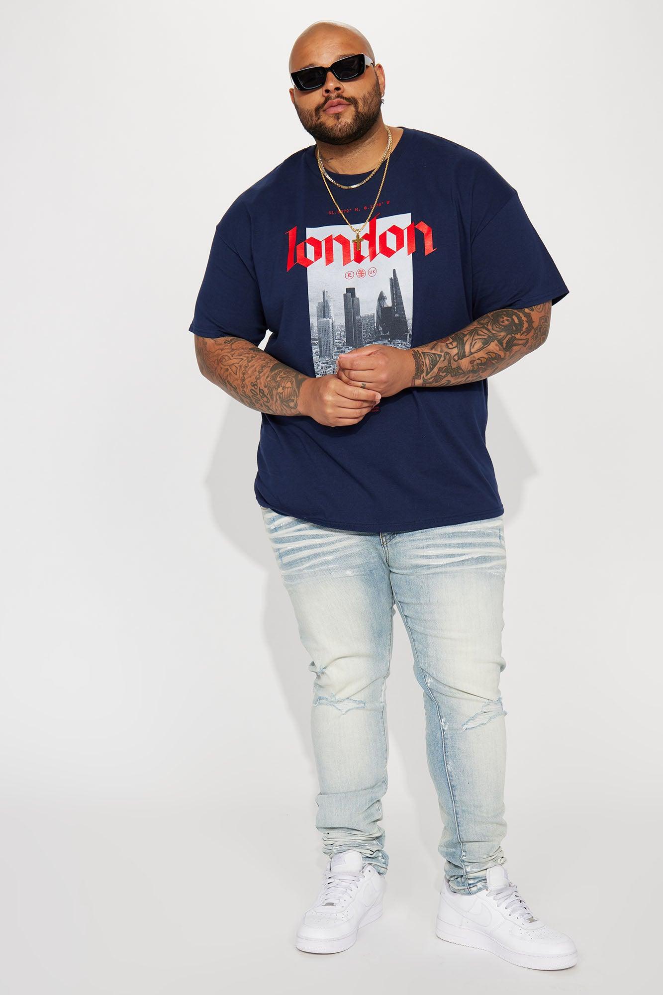 London Short Sleeve Tee - Navy Product Image
