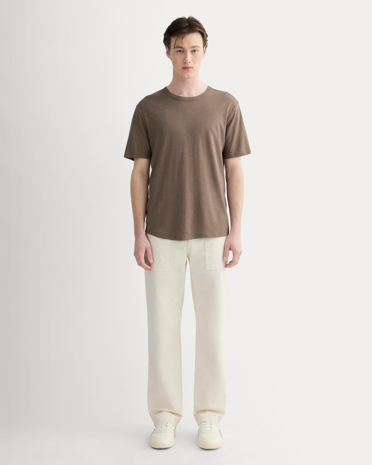 Mens Cotton Linen T-Shirt by Everlane Product Image