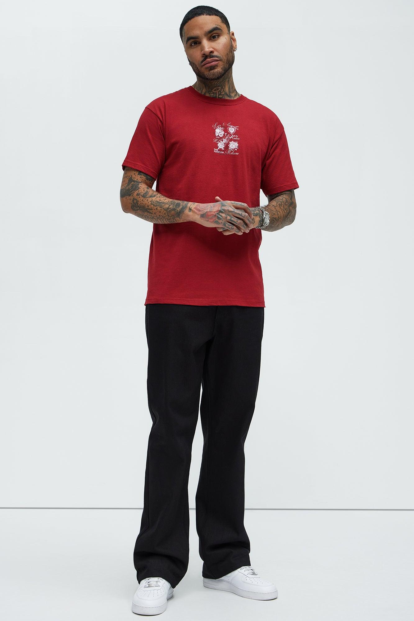 LA Royality Short Sleeve Tee - Red Product Image