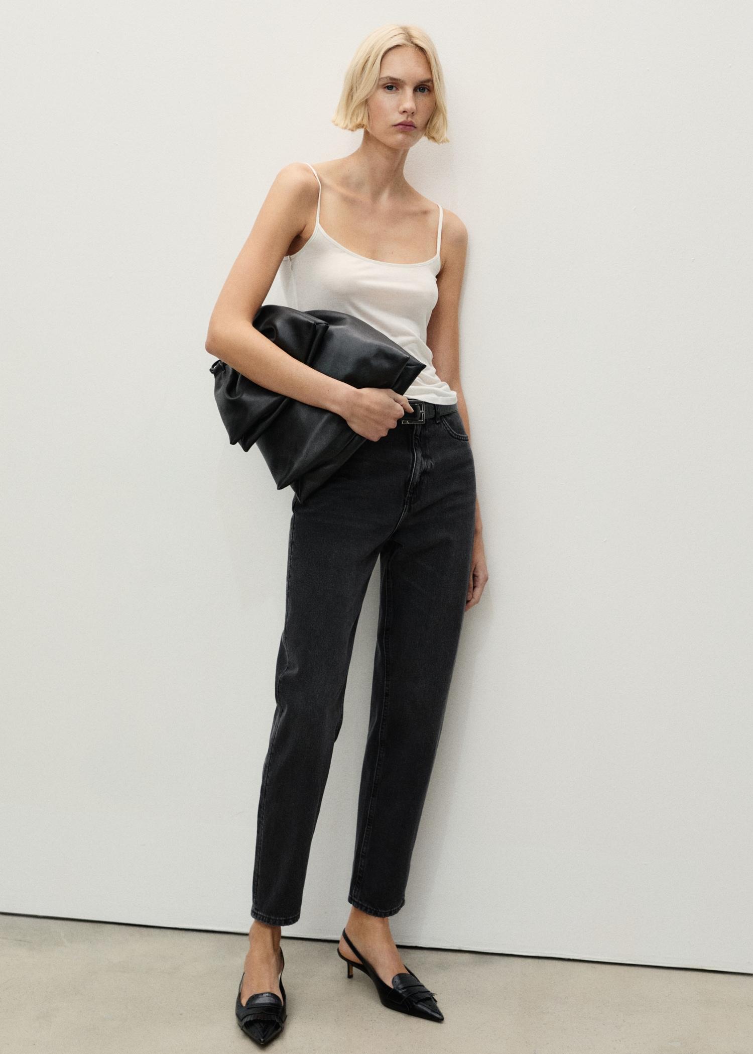 Mom2000 high-rise jeans - Women | MANGO USA Product Image