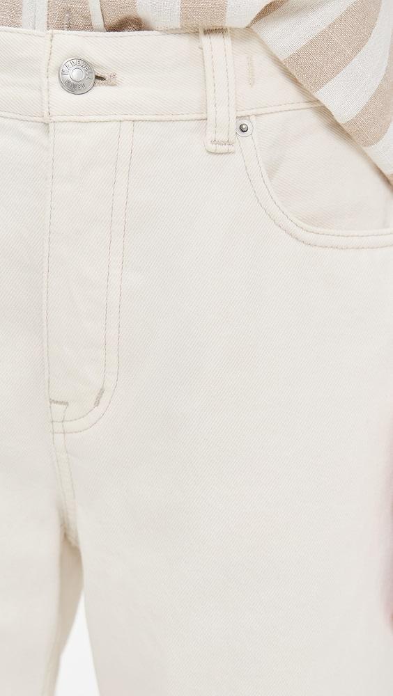 Madewell The Darted Barrel Leg Jeans | Shopbop Product Image
