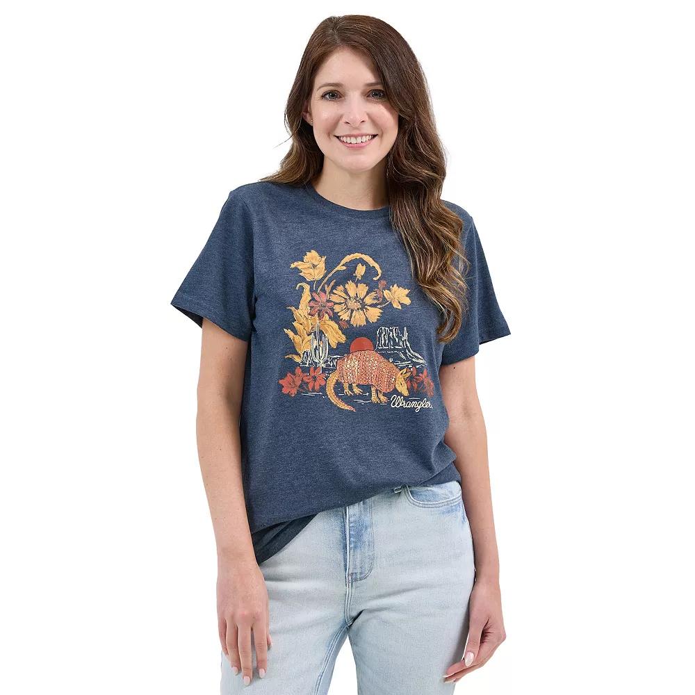 Women's Wrangler Graphic Tee, Size: Small, Armadillo Product Image