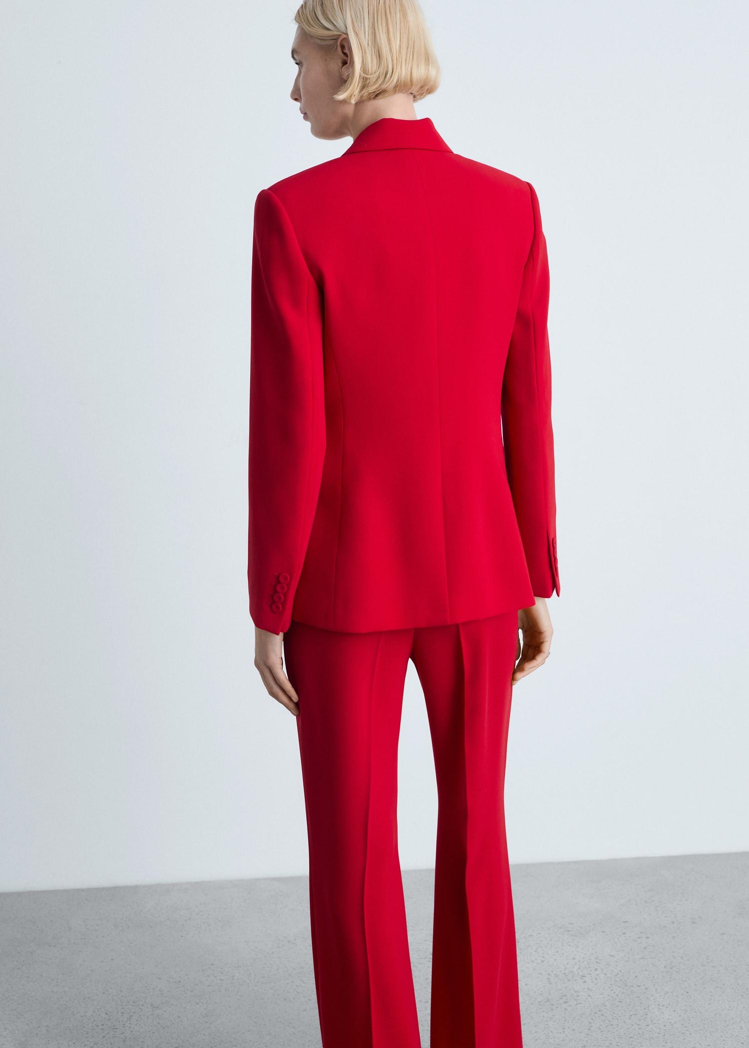 Structured suit jacket - Women | MANGO USA Product Image