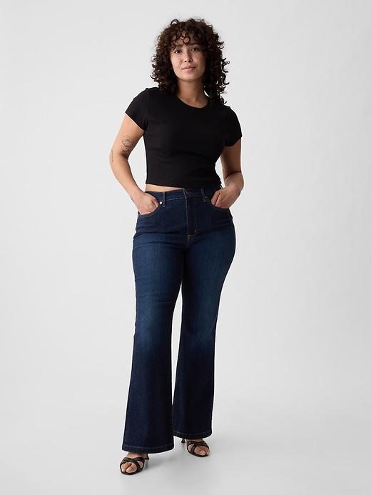 High Rise '70s Flare Jeans Product Image