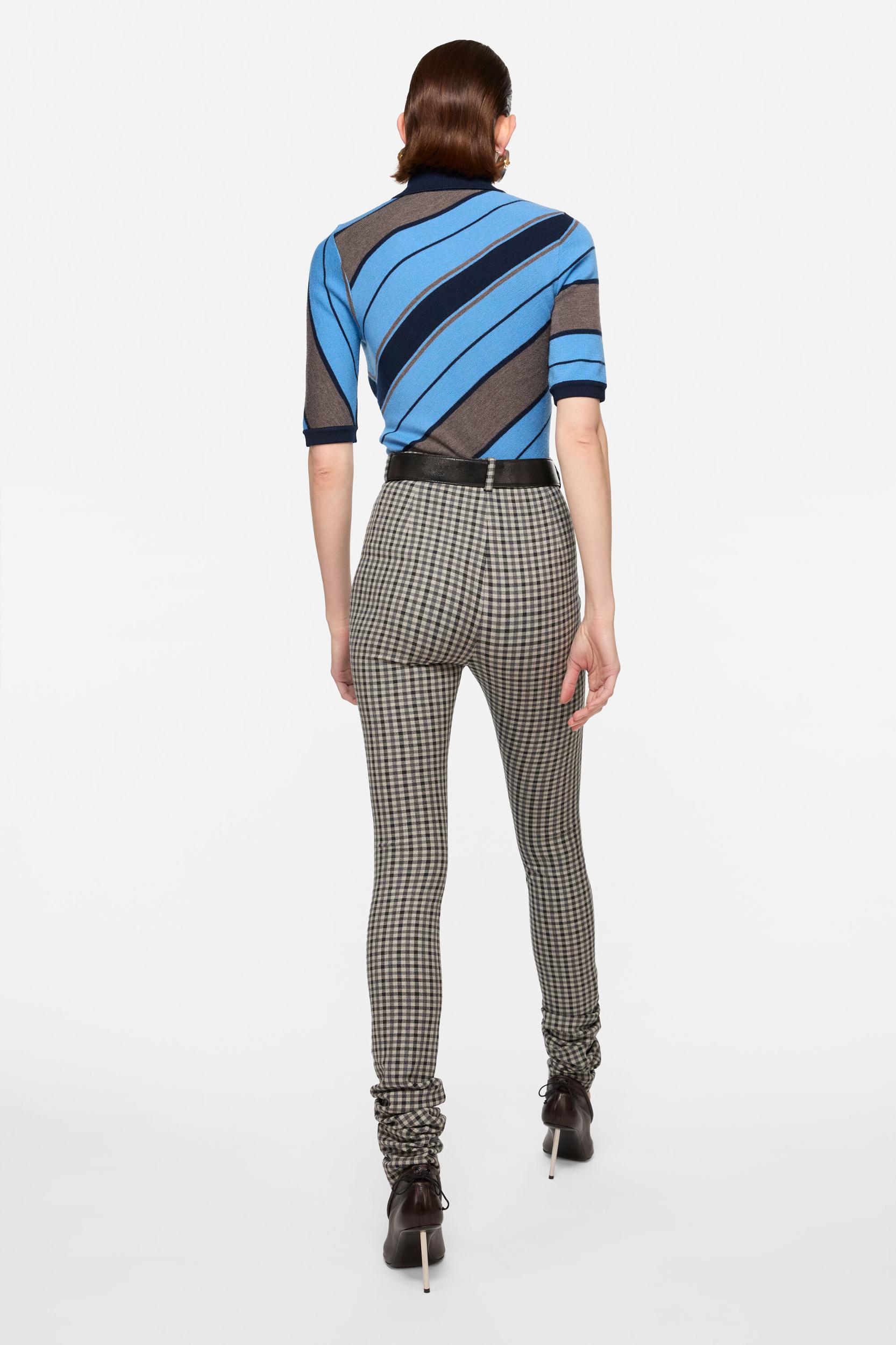 Wool polo knit Product Image