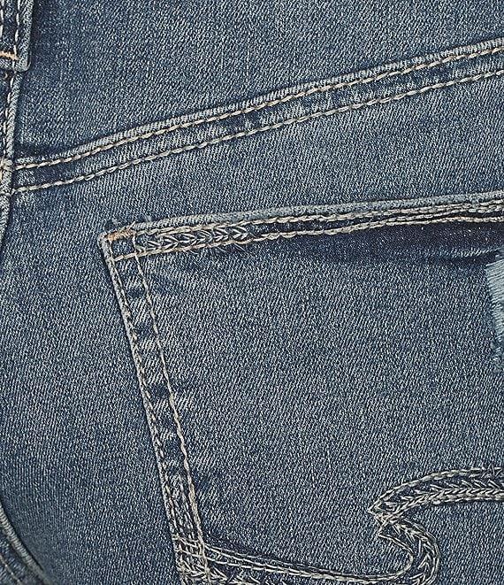 Silver Jeans Co. Mid Rise Curvy Fit Boyfriend Shorts Product Image