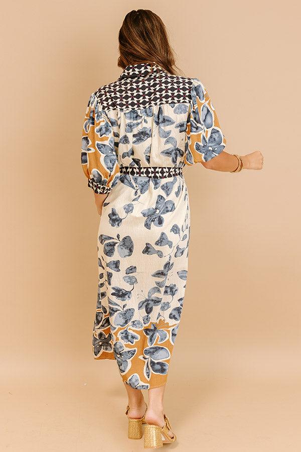 Meadow Daydream Floral Midi Dress Product Image