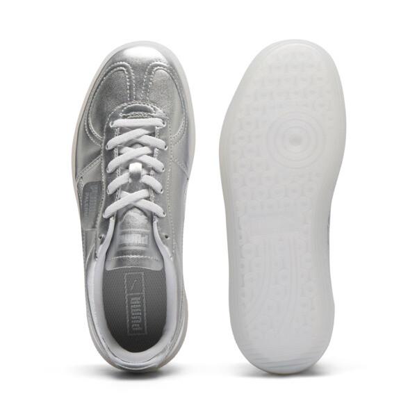PUMA Palermo Chrome Women's Sneakers in Silver/Feather Grey Product Image