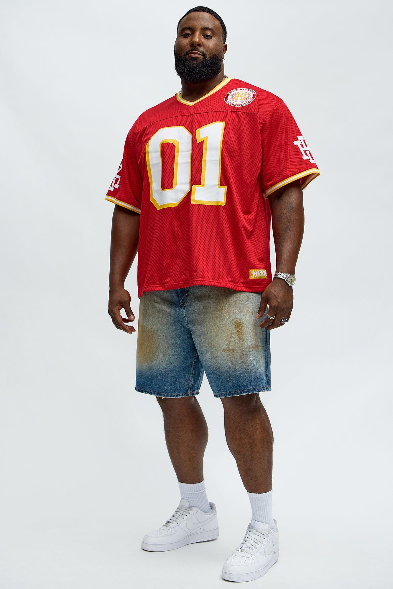 Short Sleeve Grind Academy Jersey - Red Male Product Image