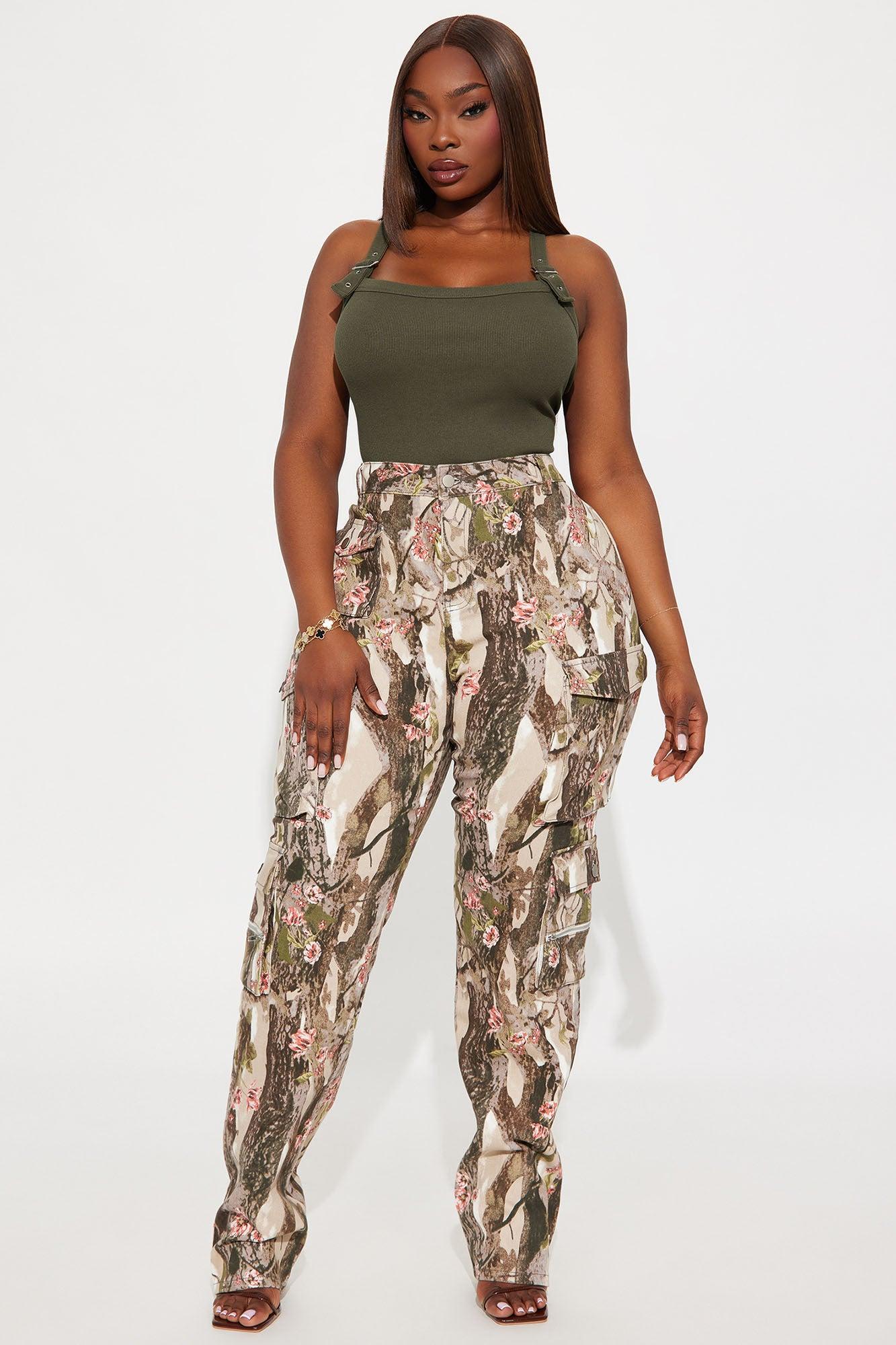 Buckle Up Ribbed Tank Top - Olive Product Image