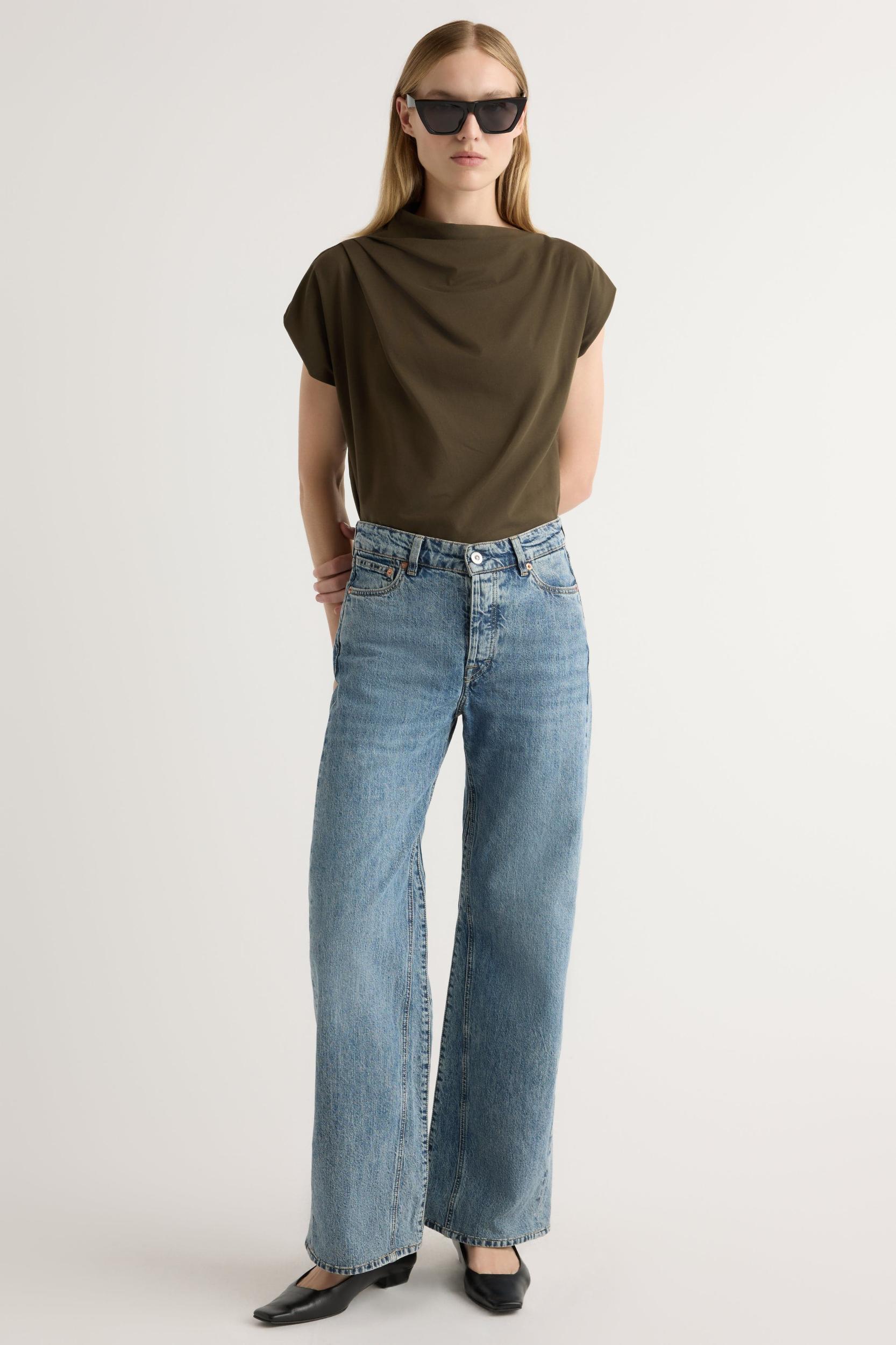 Kenny Asymmetric-Neck Tee Product Image