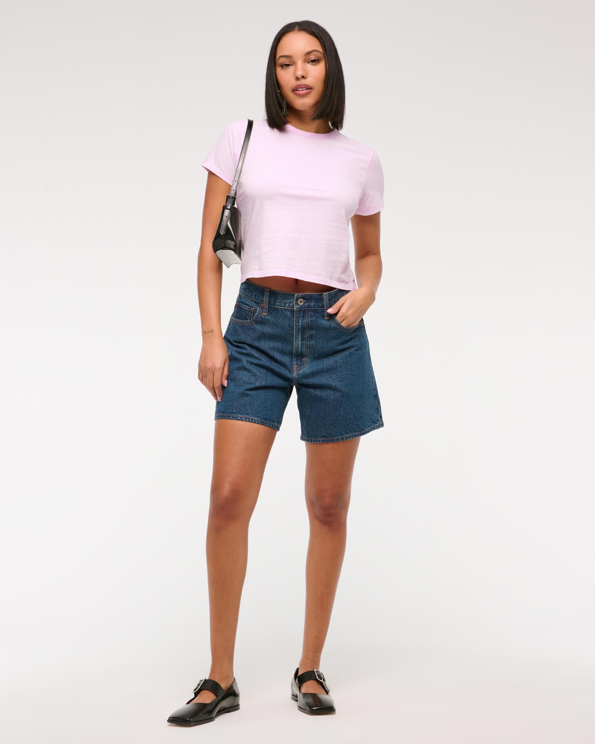 Essential Polished Body-Skimming Tee Product Image