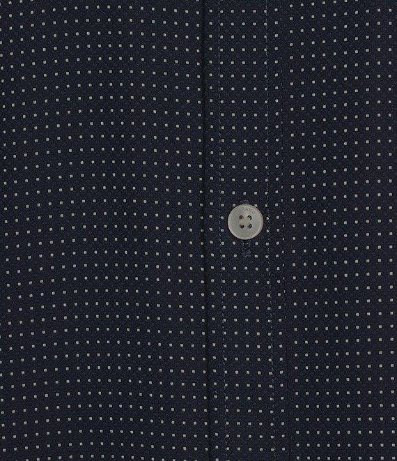 Murano Classic Fit Dobby Dot Short Sleeve Woven Shirt Product Image