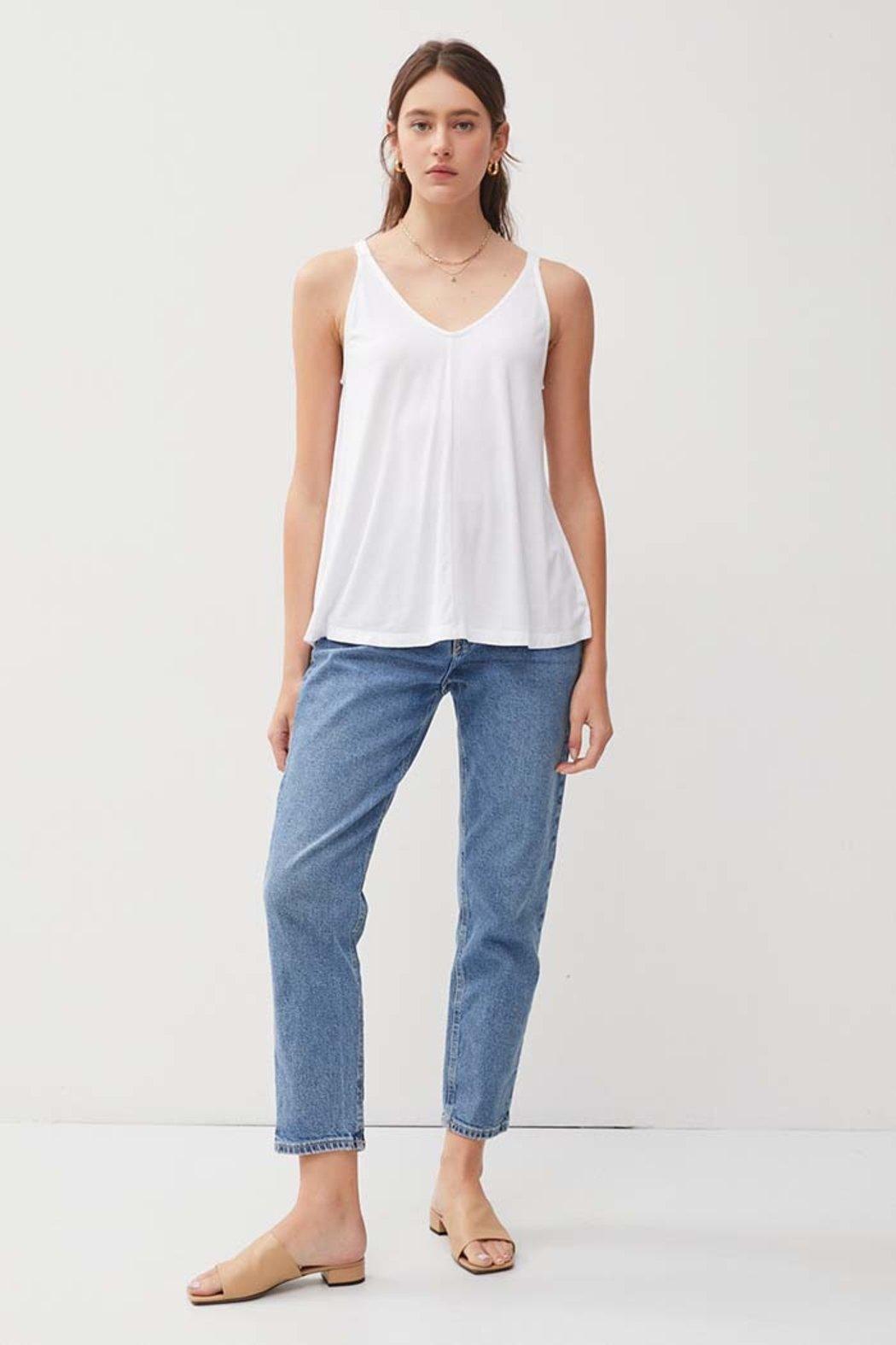 Flowy V Neck Tank Top Product Image