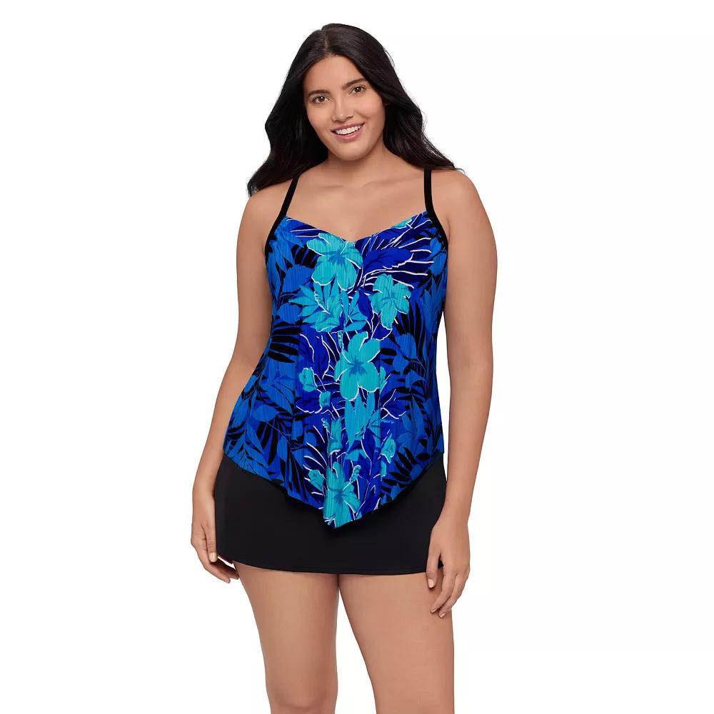 Women's Trimshaper Hank Tankini Swim Top,  Product Image