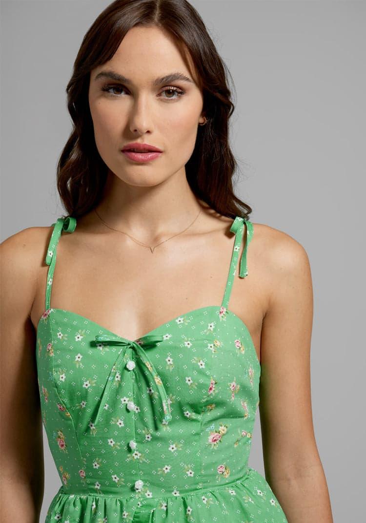 GUNNE SAX for ModCloth Super Bloom Peplum Top Product Image