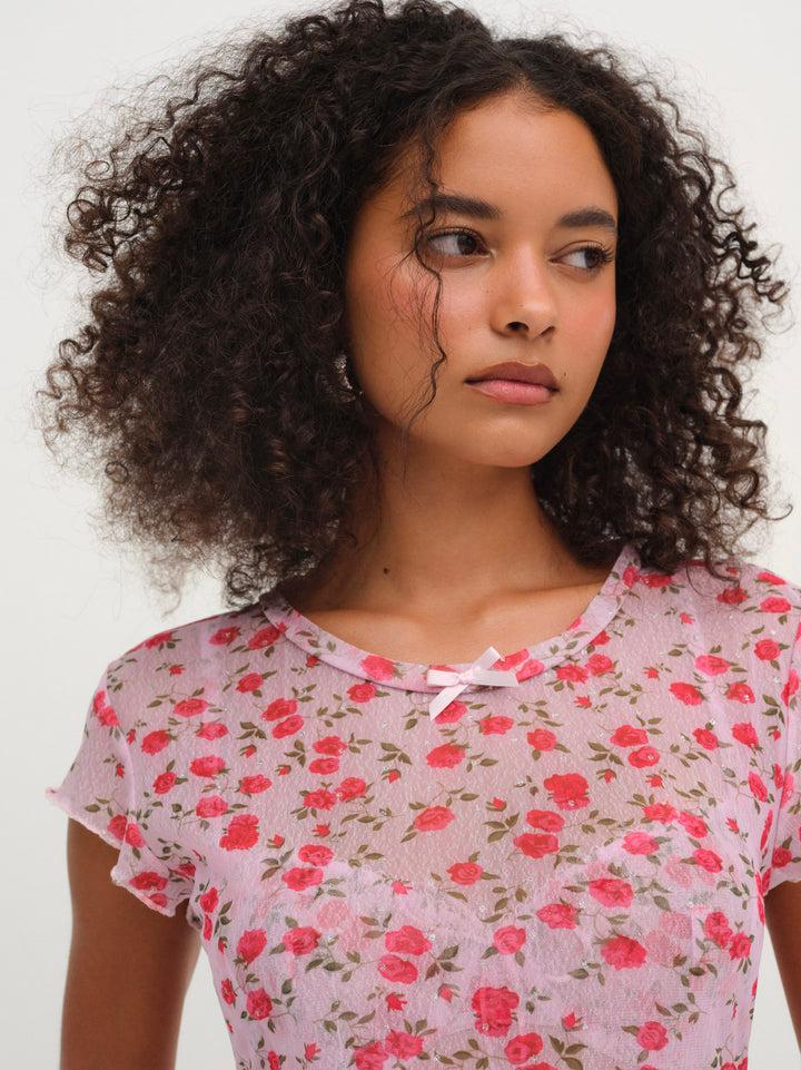 Lottie Slip Dress — Pink Product Image