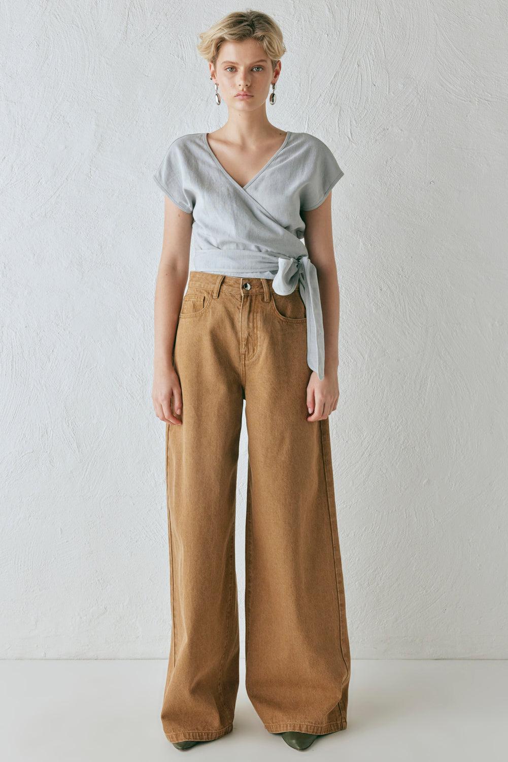 Aston Denim Jeans Tan Product Image