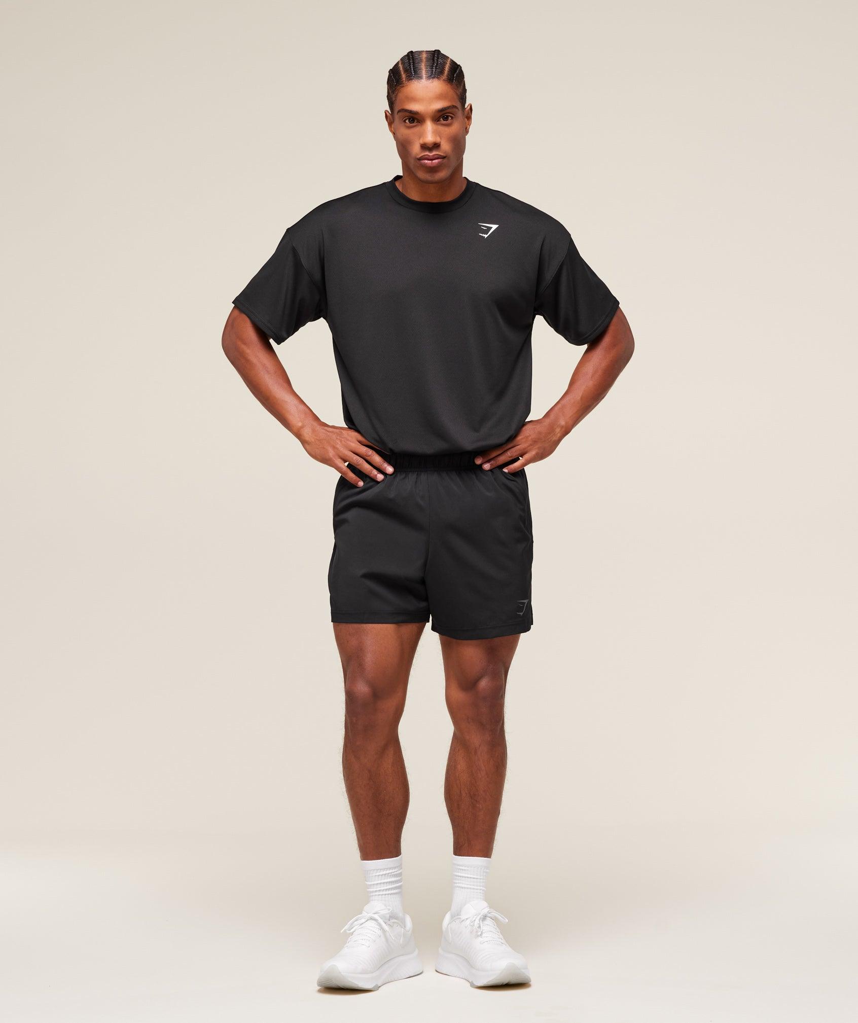 Gymshark Sport 5" Shorts - Black Male Product Image