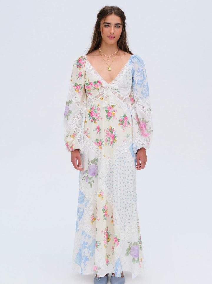 Violette Maxi Dress — Multi Product Image