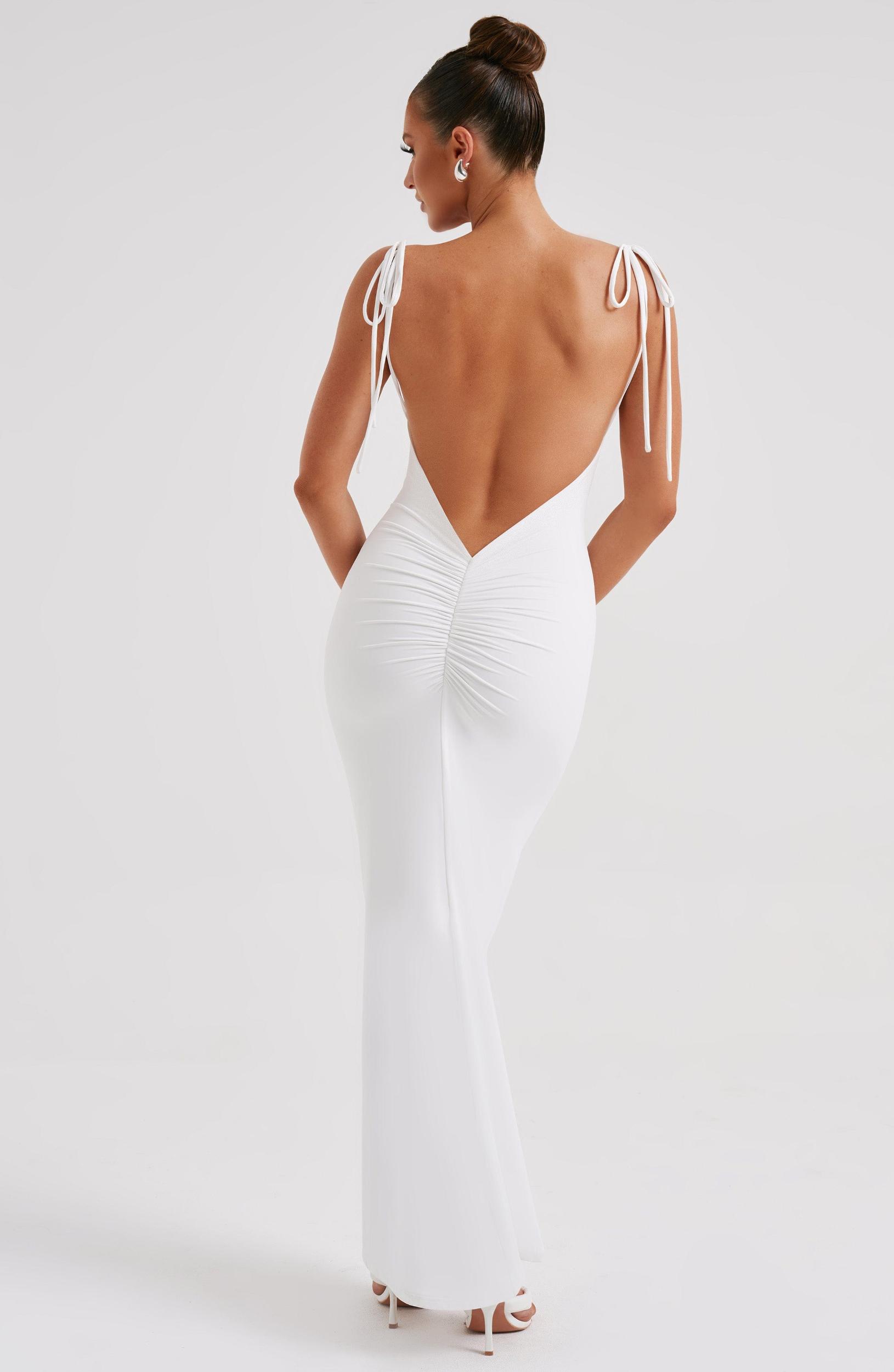 Sanya Maxi Dress - White Product Image