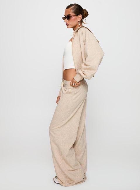 Mindful Low Rise Pant Oat Marle Product Image