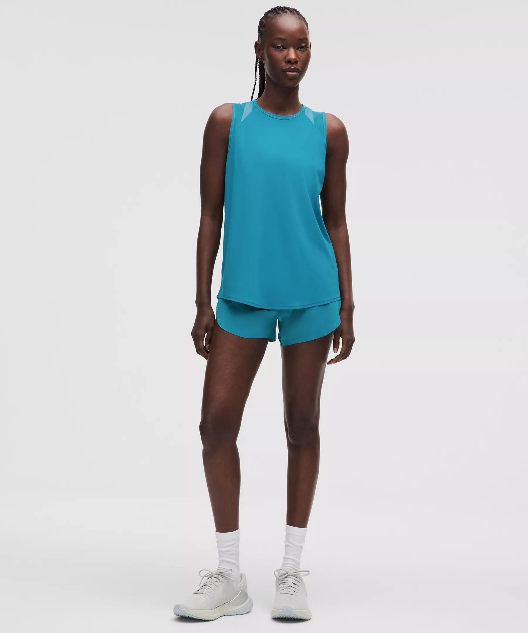 Fast and Free High-Rise Classic-Fit Split Short 3" Product Image