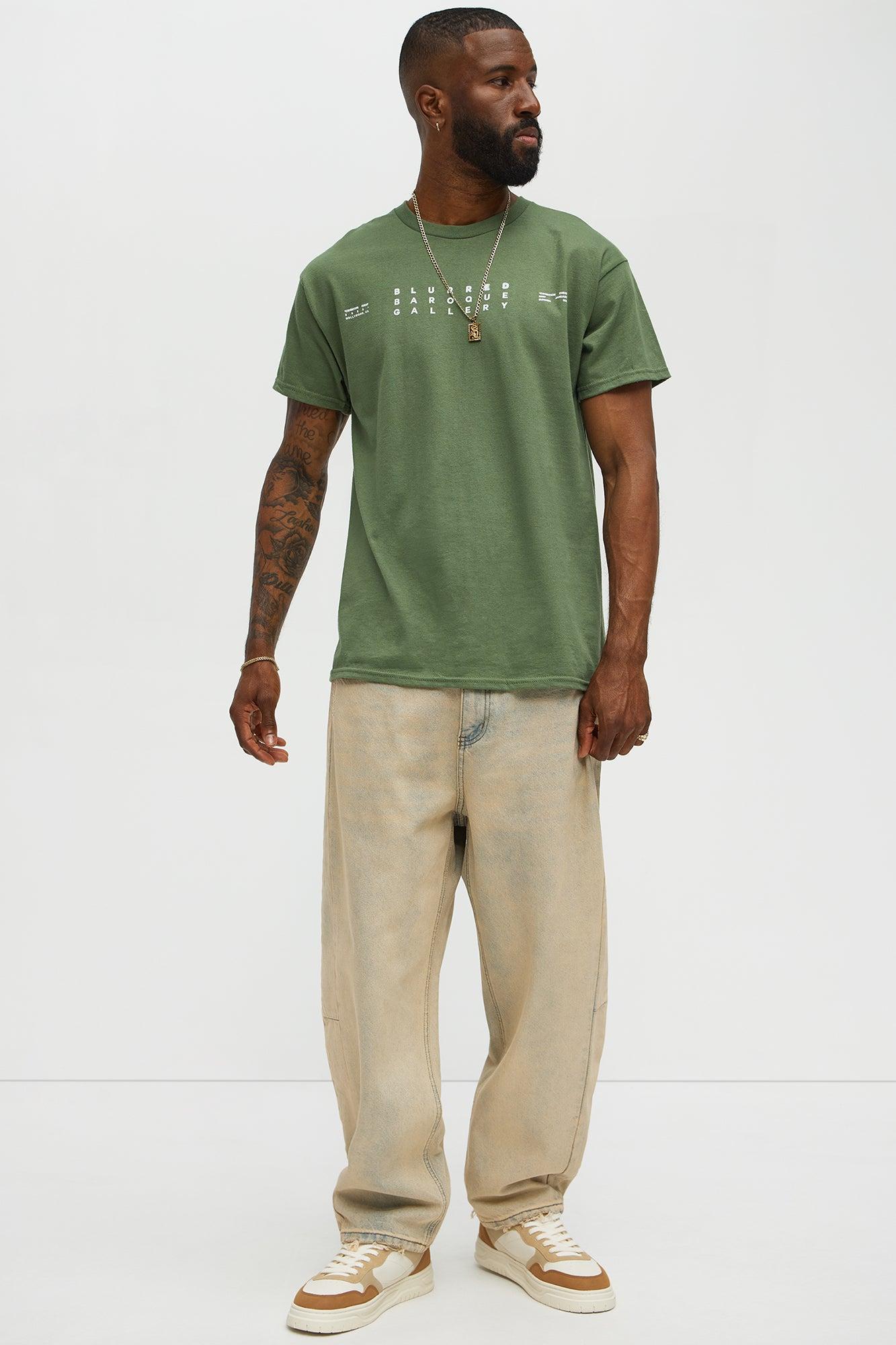AD Fonte Short Sleeve Tee - Olive Male Product Image