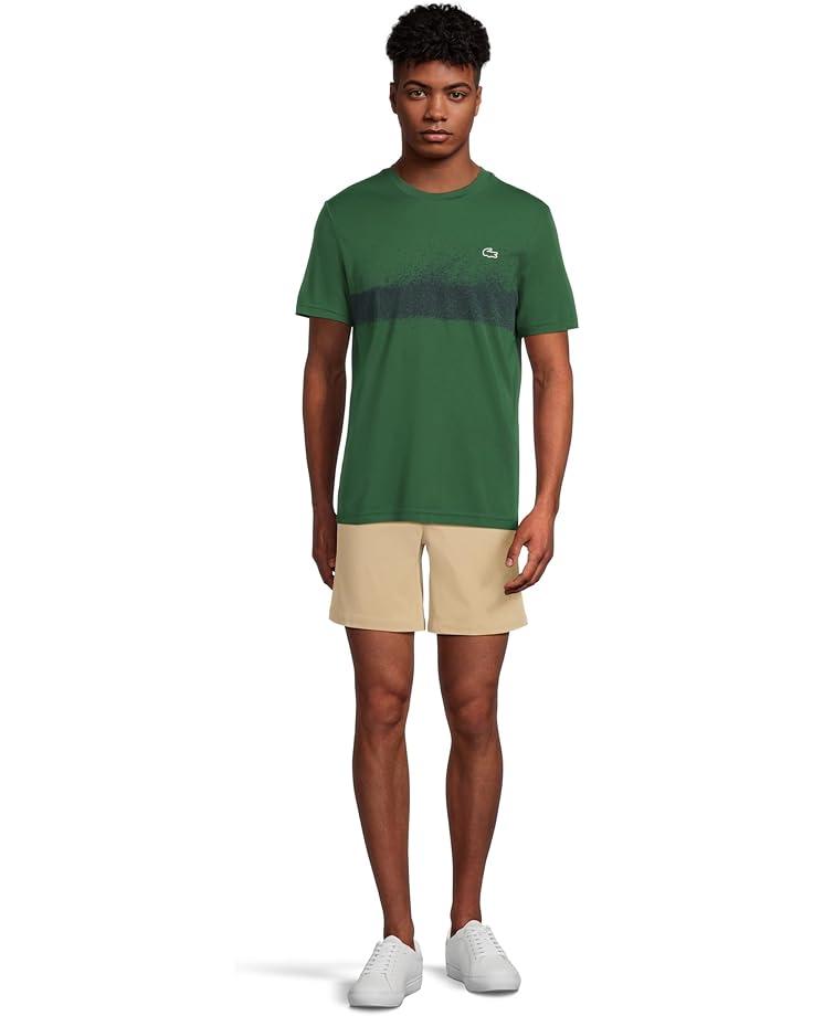 Men's Lacoste Short Sleeve Novak Fan Collection Tech Pique T-shirt Product Image