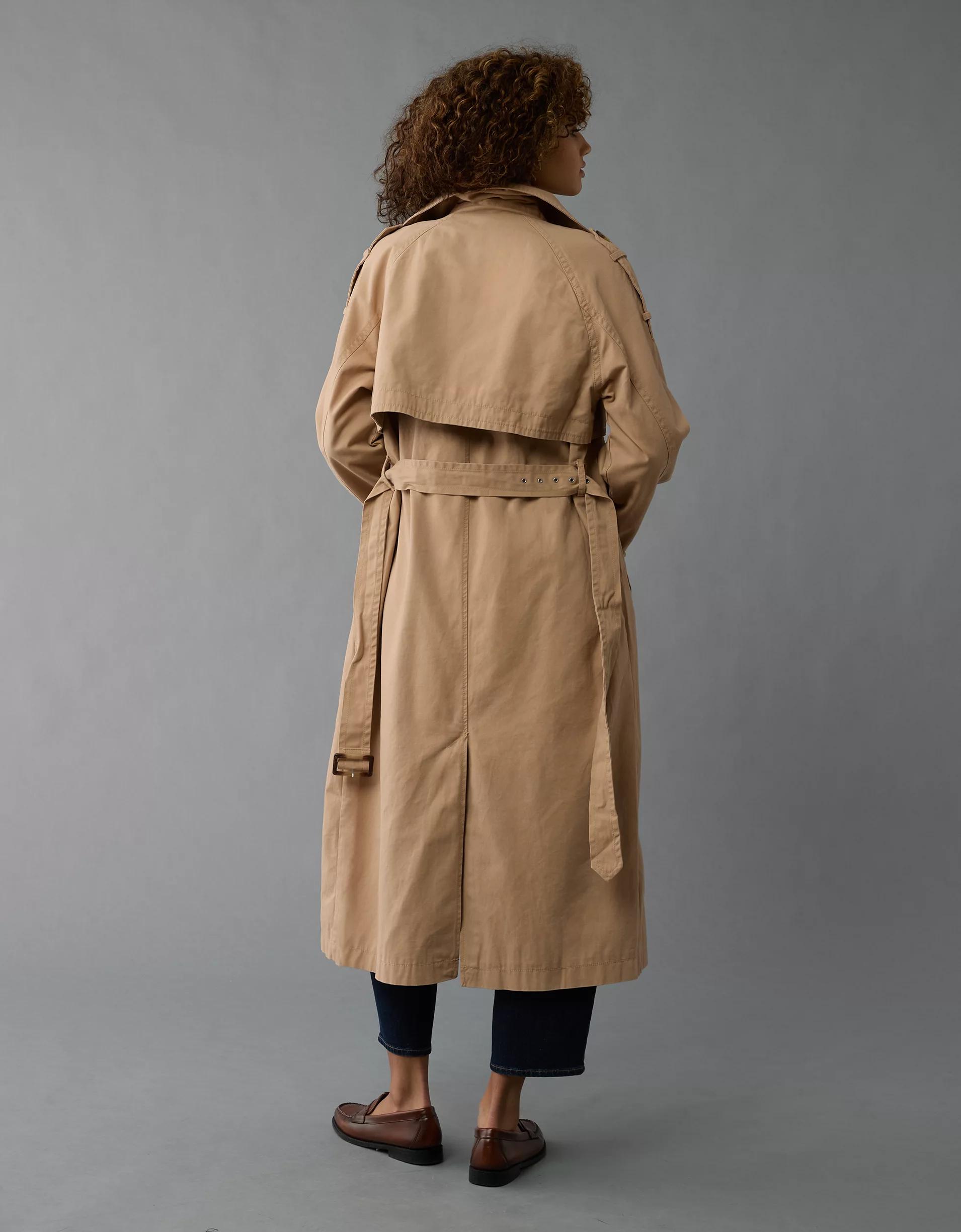 AE Twill Trench Coat Product Image