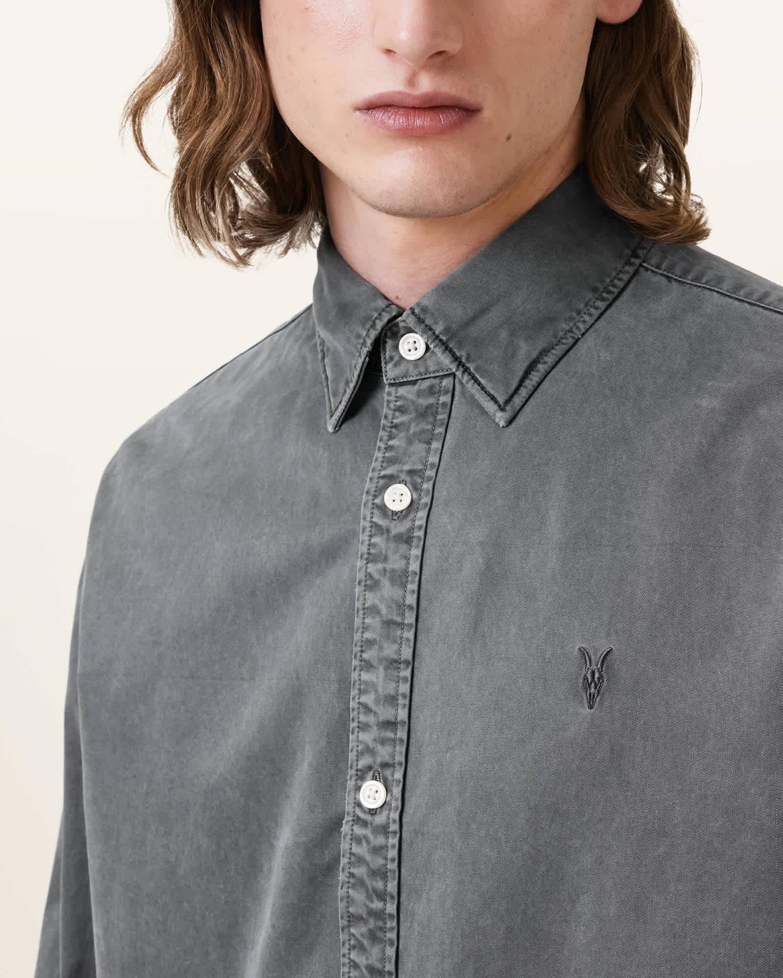 Bodhi Long Sleeve Ramskull Overshirt Product Image