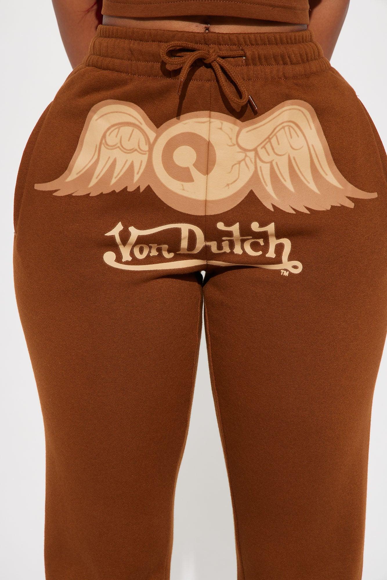 Von Dutch Wings Jogger - Brown Product Image