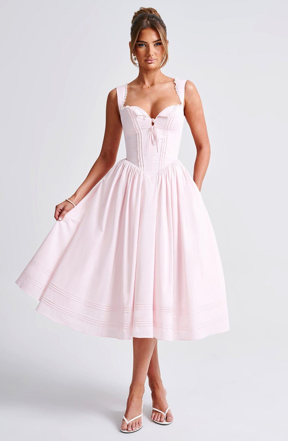 Marlena Midi Dress - Blush Product Image