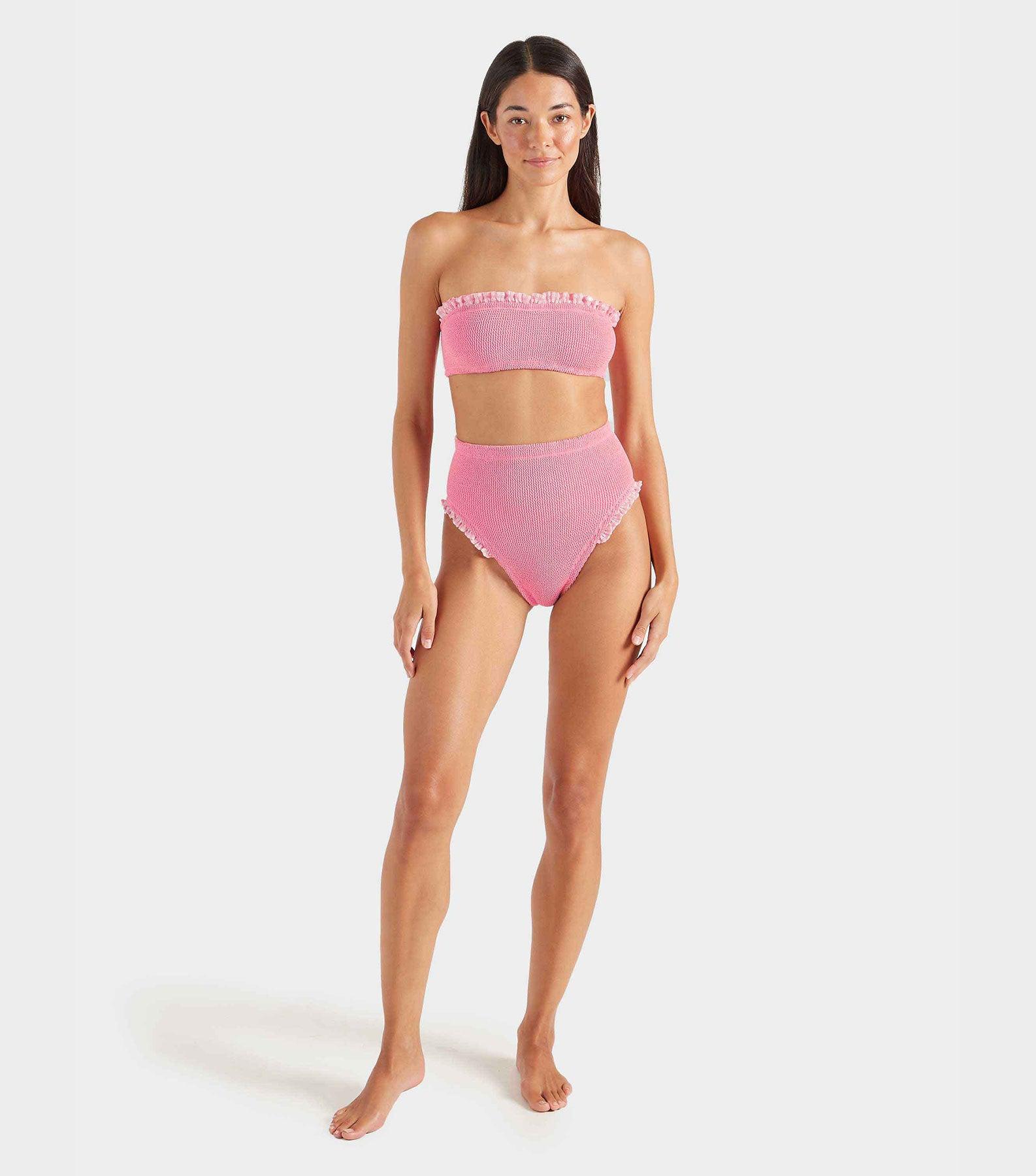 Peggy Bikini - Milkshake  Gingham Product Image