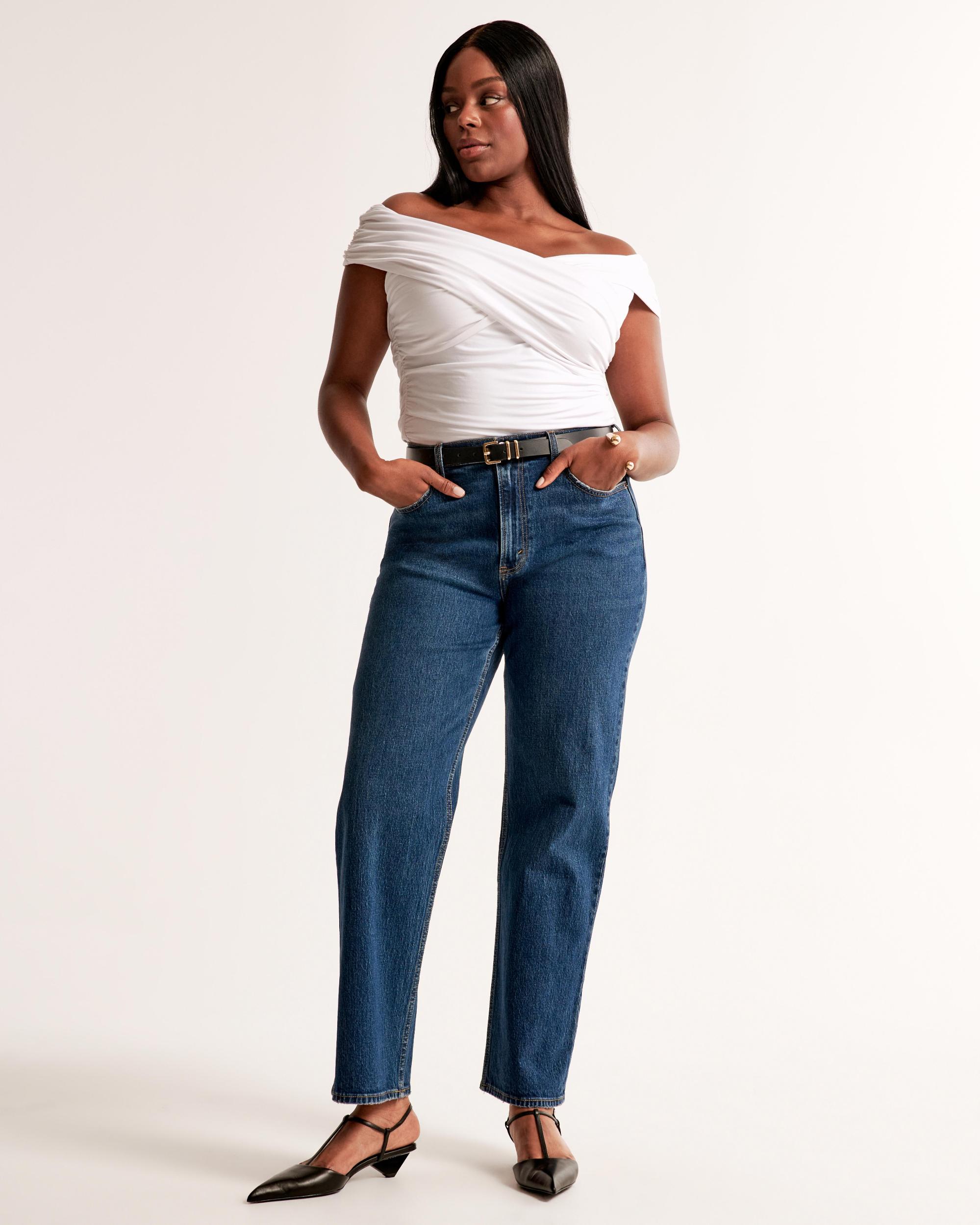 High Rise Vintage Straight Jean Product Image